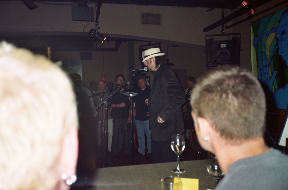 John Custer speaking